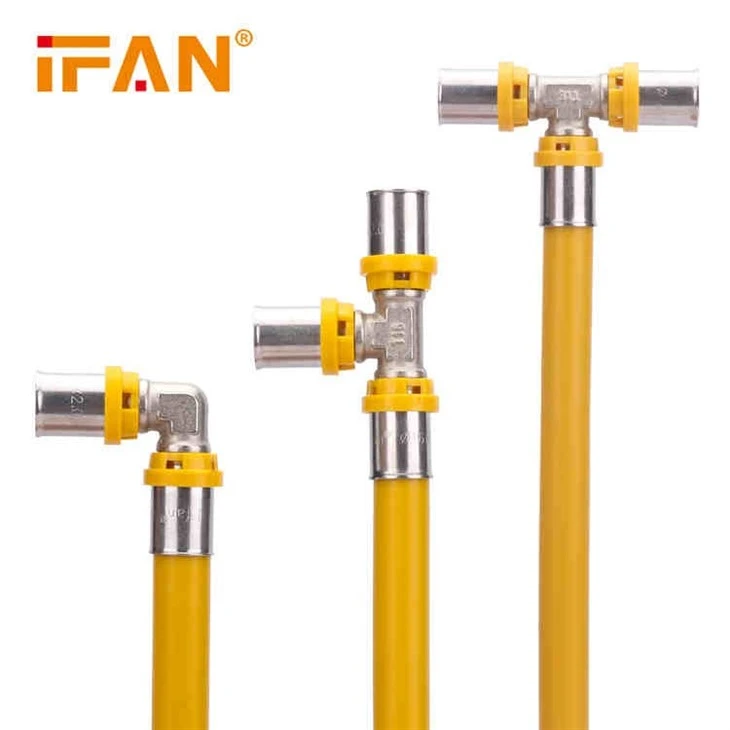 Copper Press Fitting To Pex Gas Pipe
