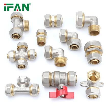 Dirab Durabilité Pex Konpresyon Fittings